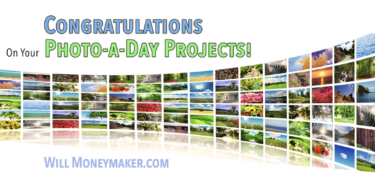 Congratulations On Your Photo-a-Day Projects! New Year, New Projects!