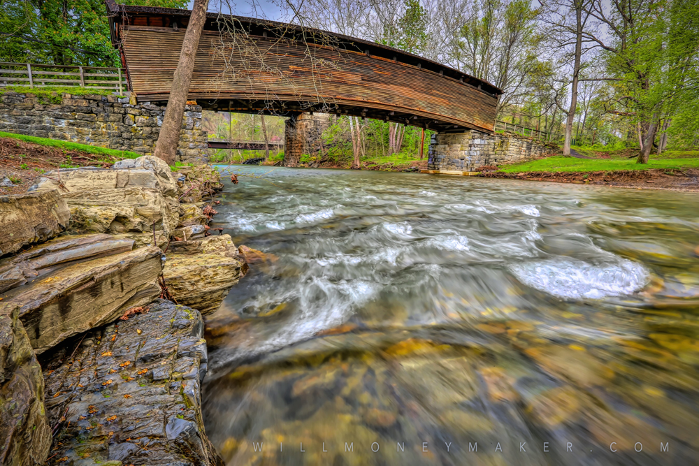 The Humpback Covered Bridge.