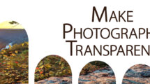 Make Photographs Transparent