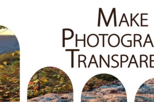 Make Photographs Transparent