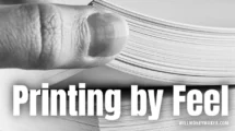 Printing by Feel