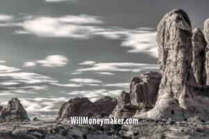 Photographer reviewing failed photos to learn from mistakes